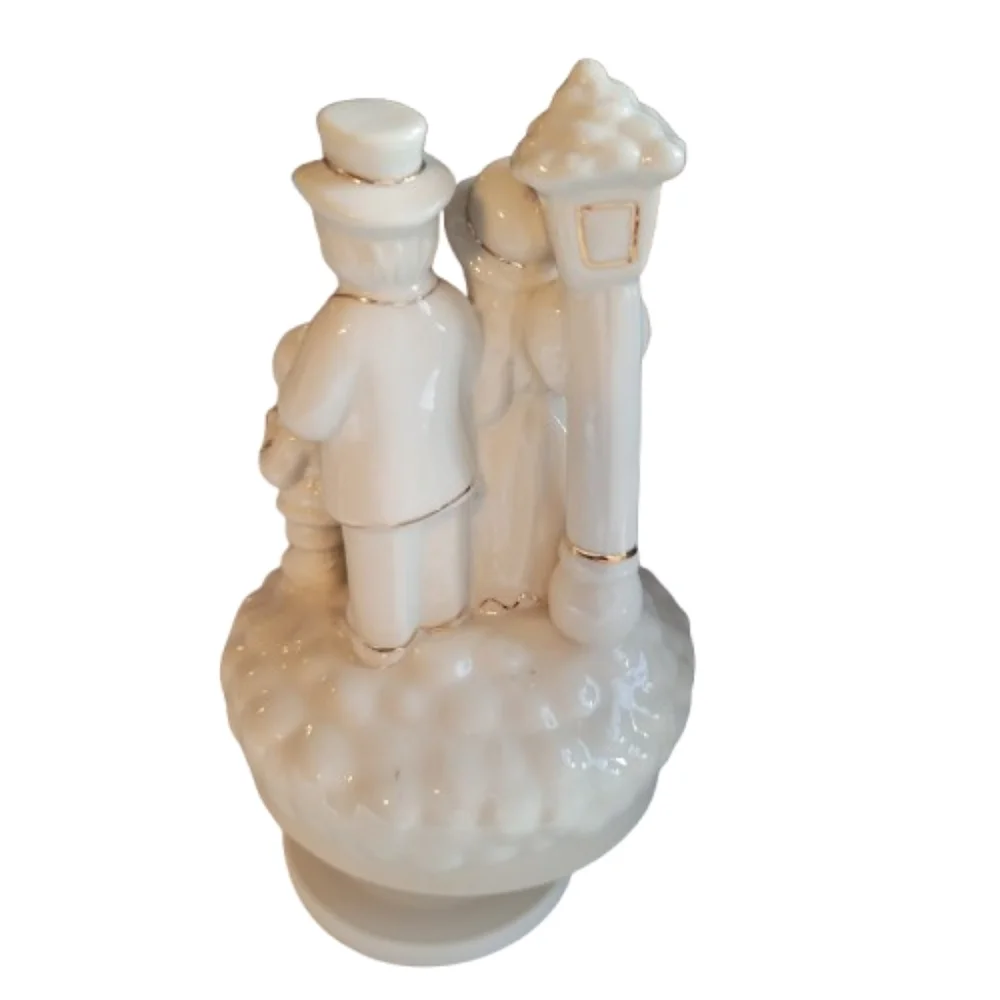 Crown Accents Musical Carolers Rotating Figurine 